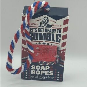 Red, White, and Blue Soap on the Ropes